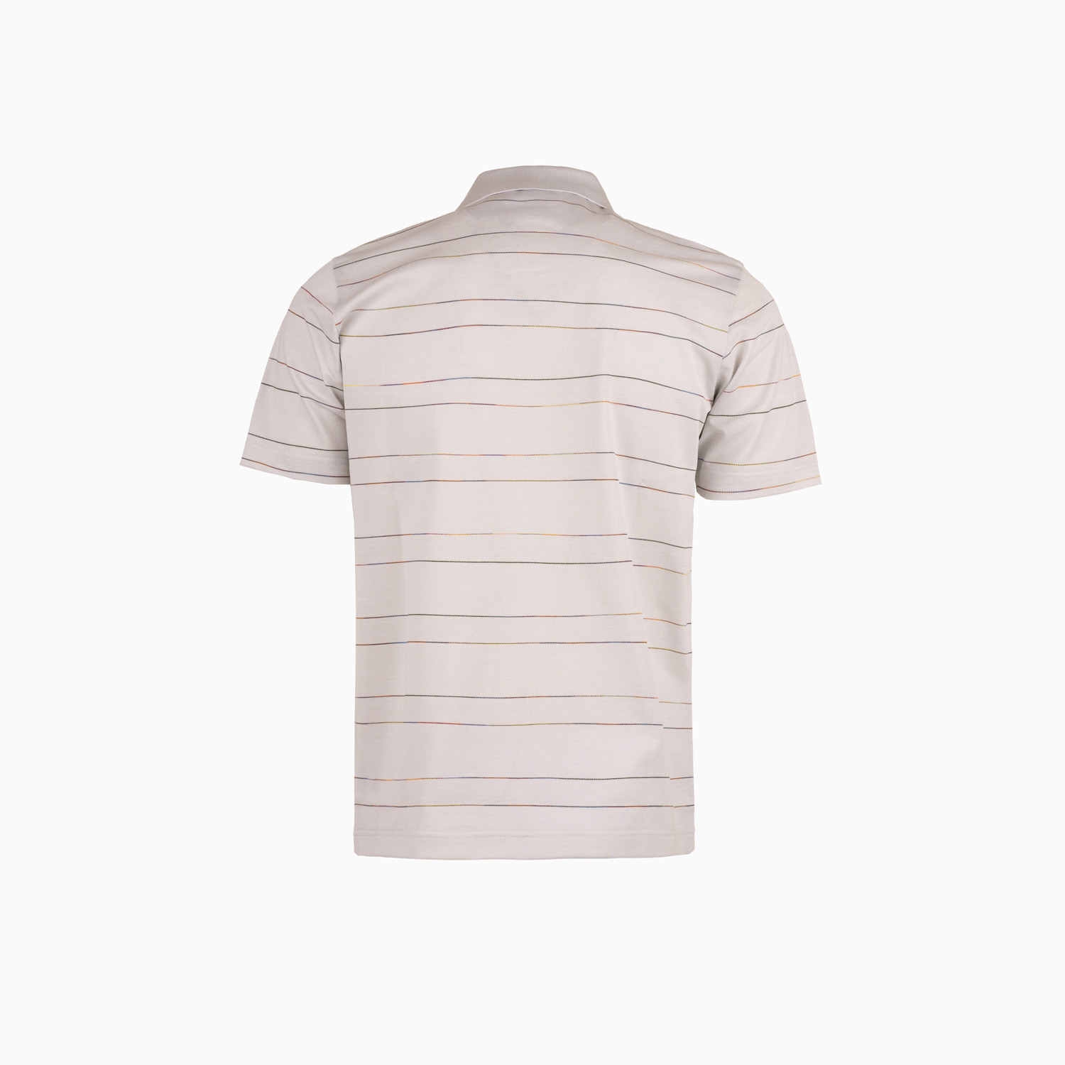 Polo-Shirt Weiß - Baumwoll-Jacquard