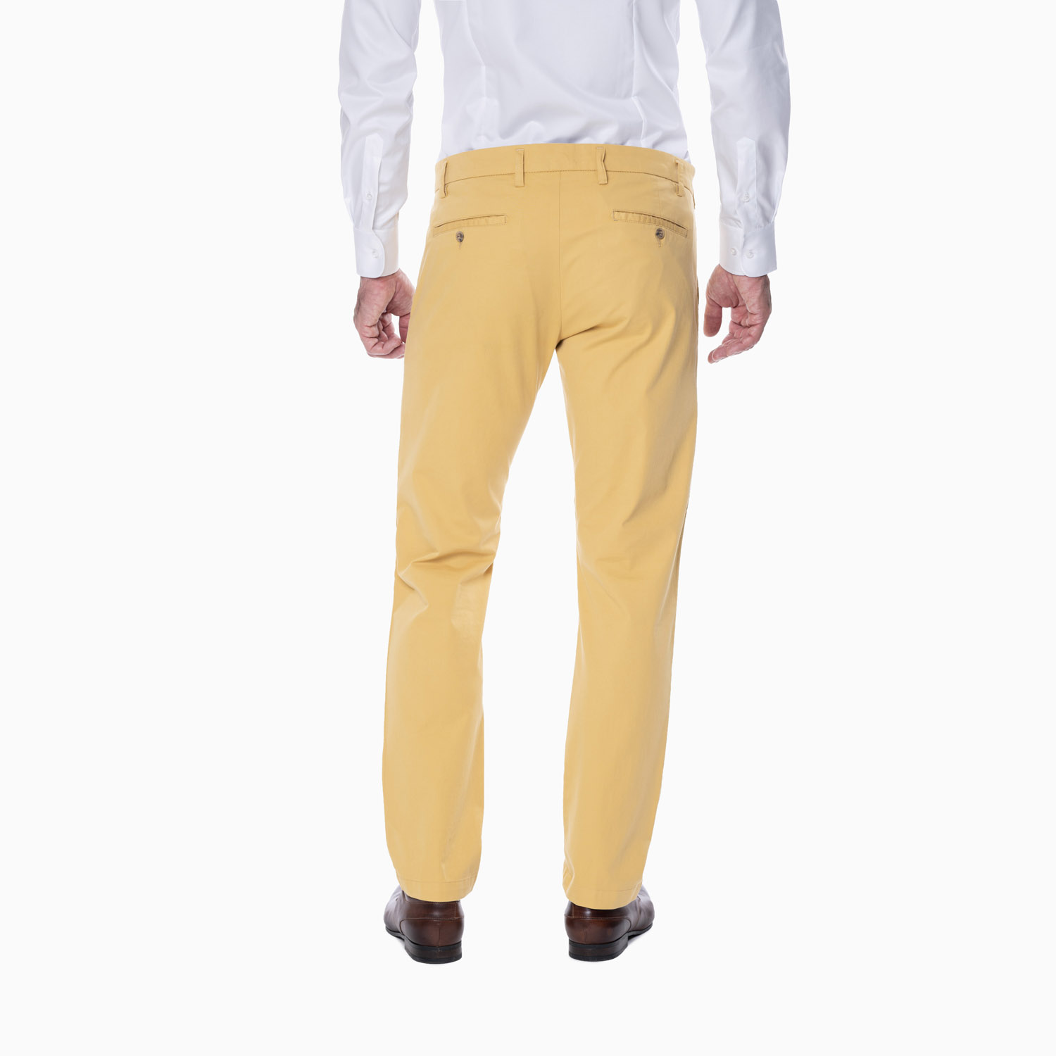 Chino Hose Gelb - Slim Fit