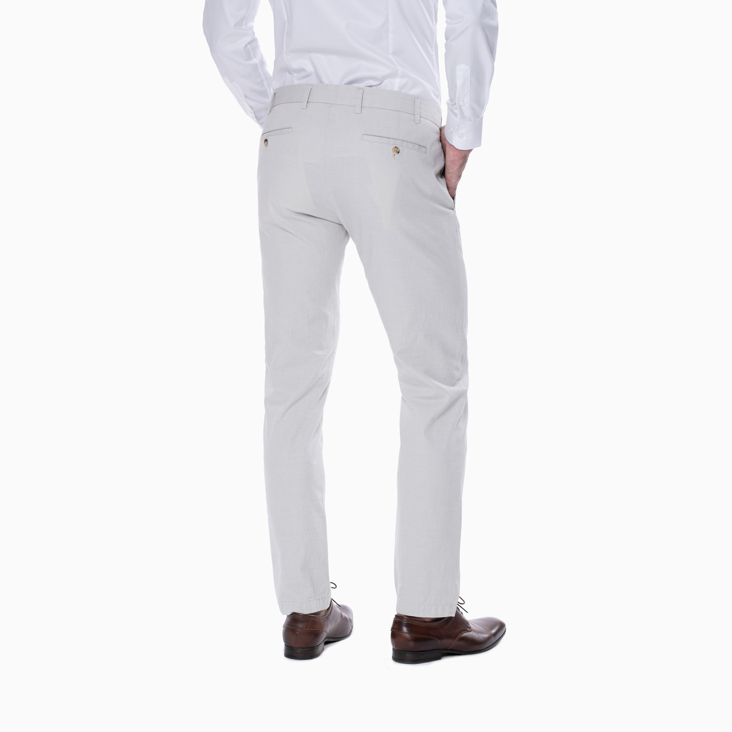 Chino Hose Beige - Slim Fit