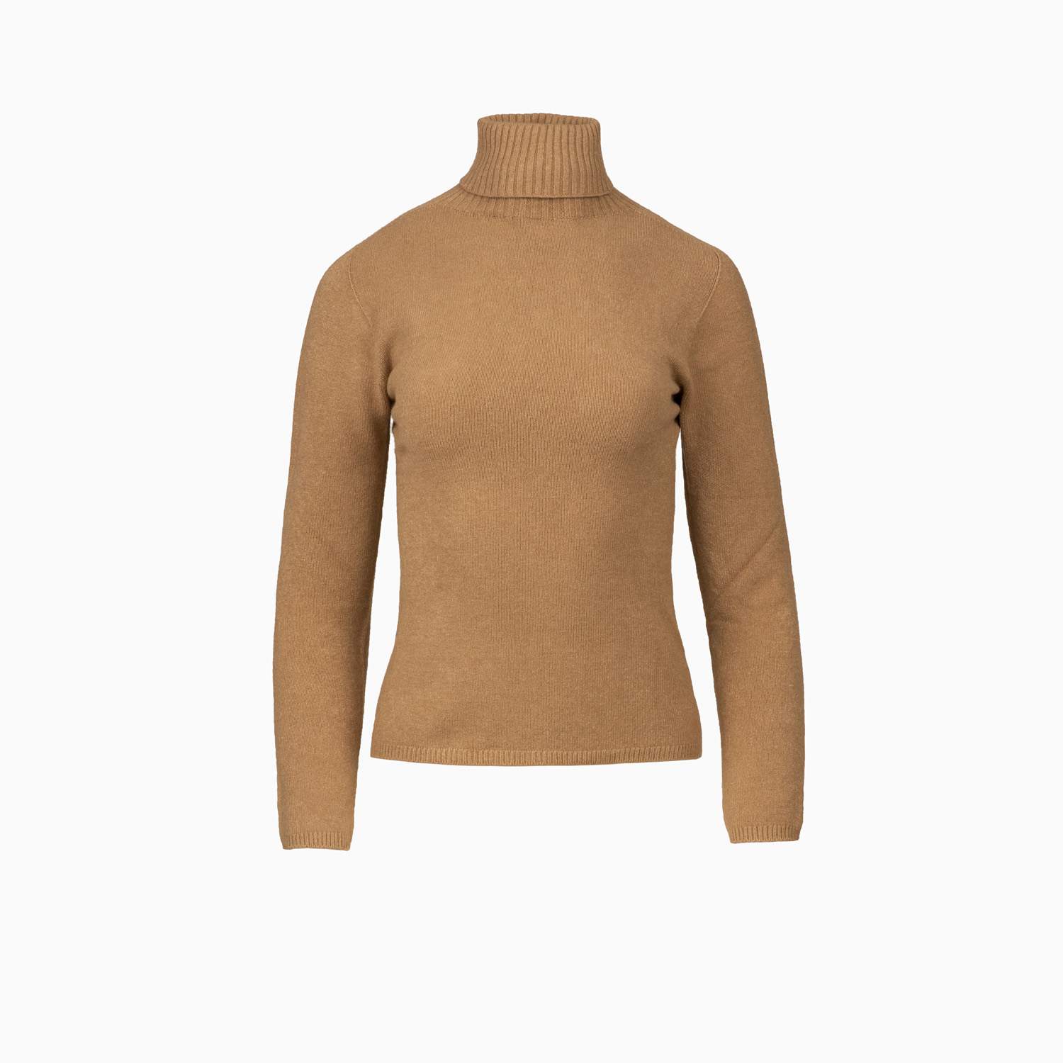 Aan boord krab Keer terug Rollkragenpullover Camel aus Angorawolle | M | 70111842