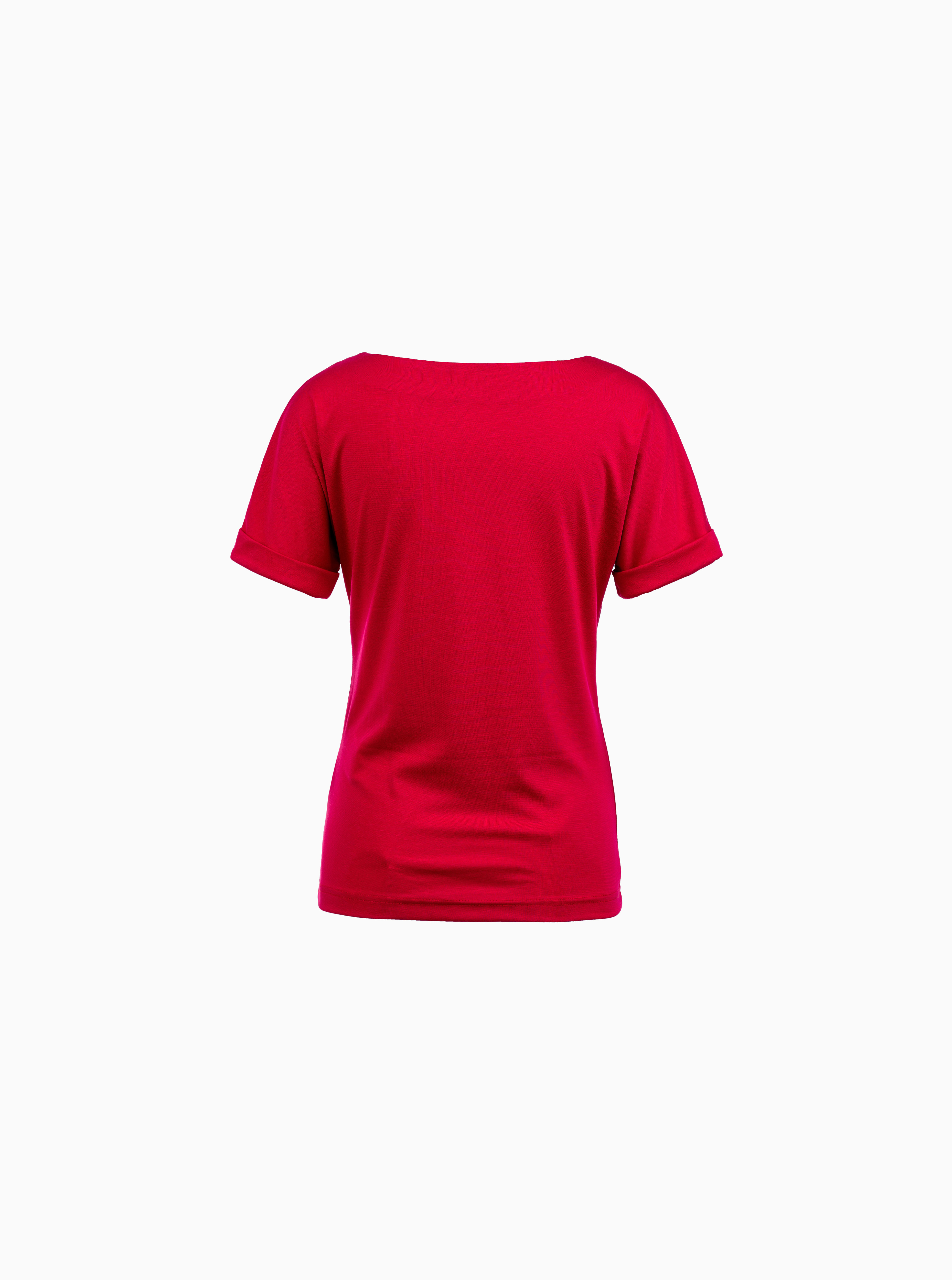 T-Shirt Pink mit Goldnieten-Detail