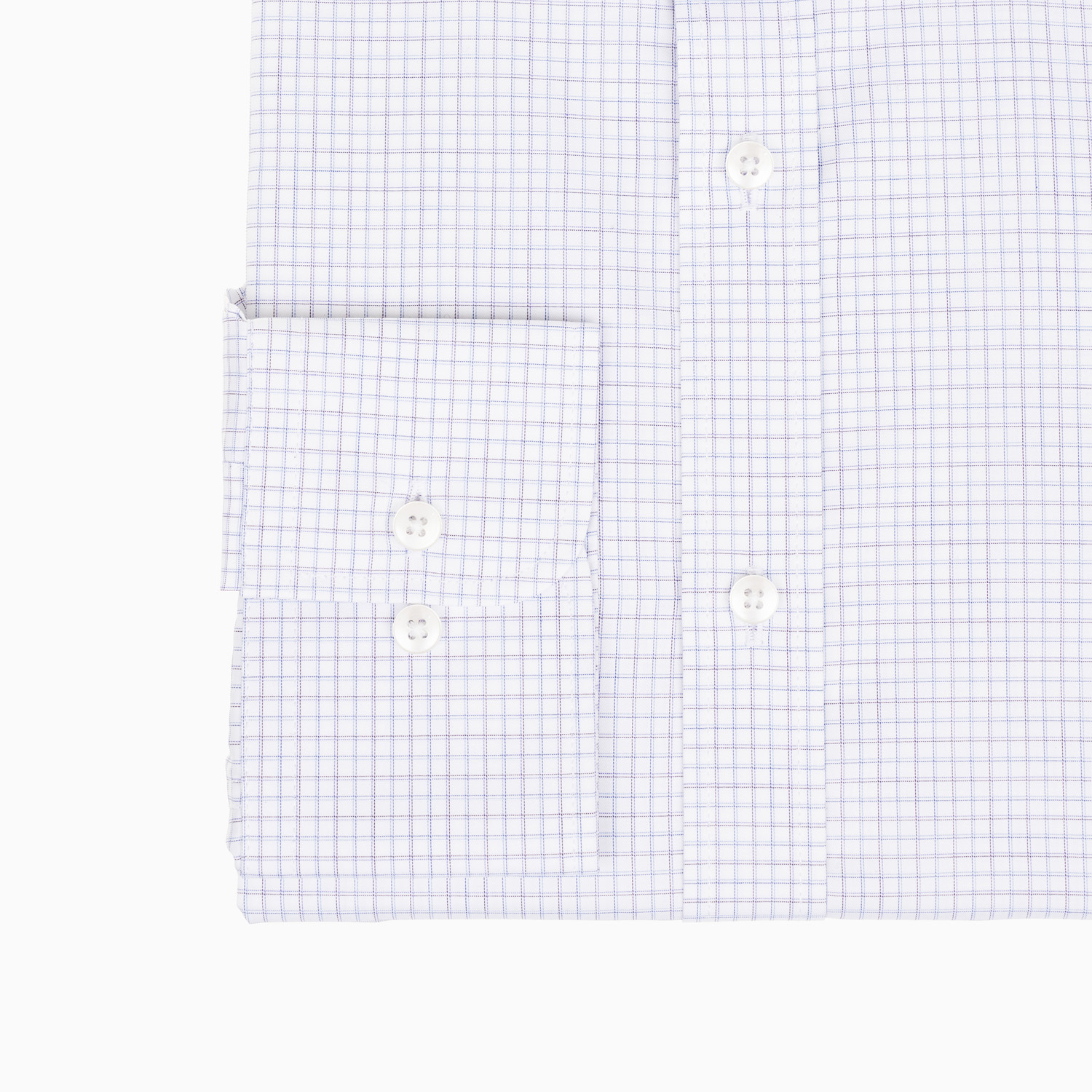 Business Hemd Weiß mit Jacquard-Muster  - Slim Fit