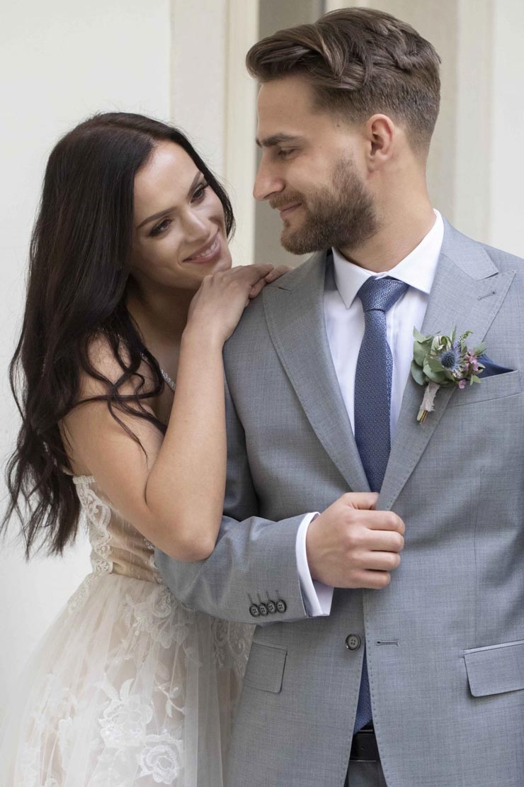 Grauer Anzug Hochzeit OZETA Grauer Anzug Hochzeit OZETA