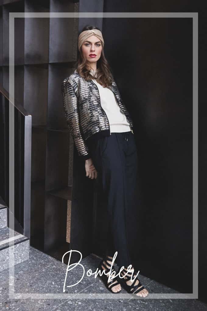 OZETA Mode Damen Sommer Frühjahr Kollektion Bomber OZETA Mode Damen Sommer Frühjahr Kollektion Bomber