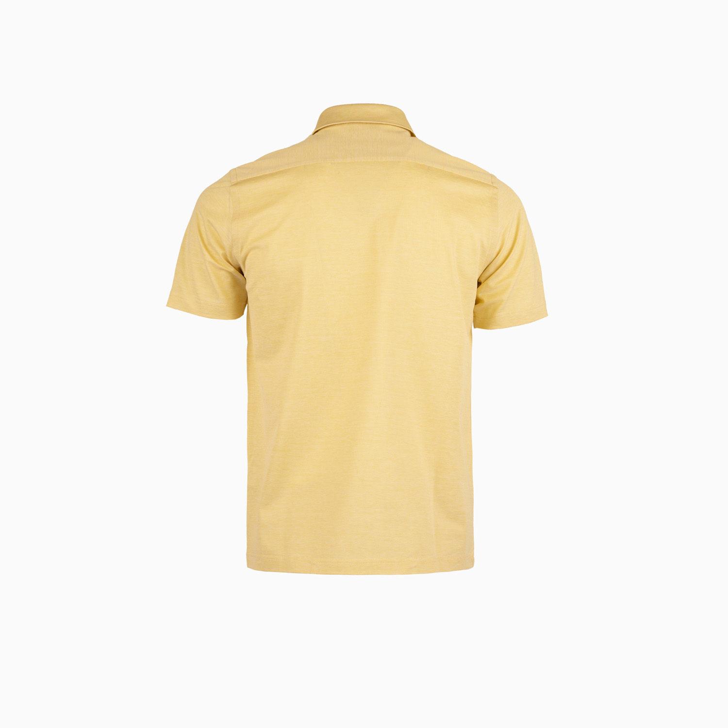 Polo-Shirt Gelb - Baumwoll-Piqué