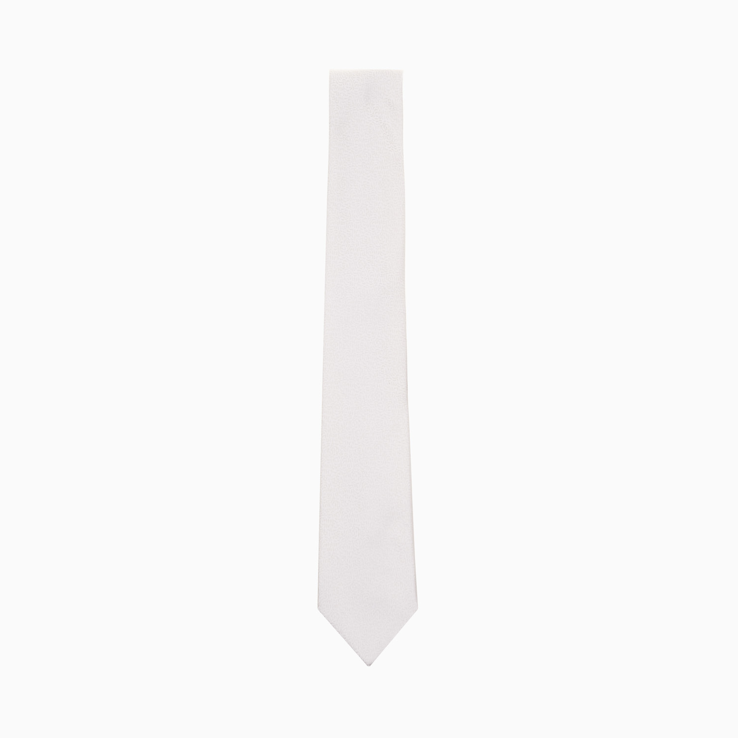 Krawatte Beige- Hell - Seidenmischgewebe