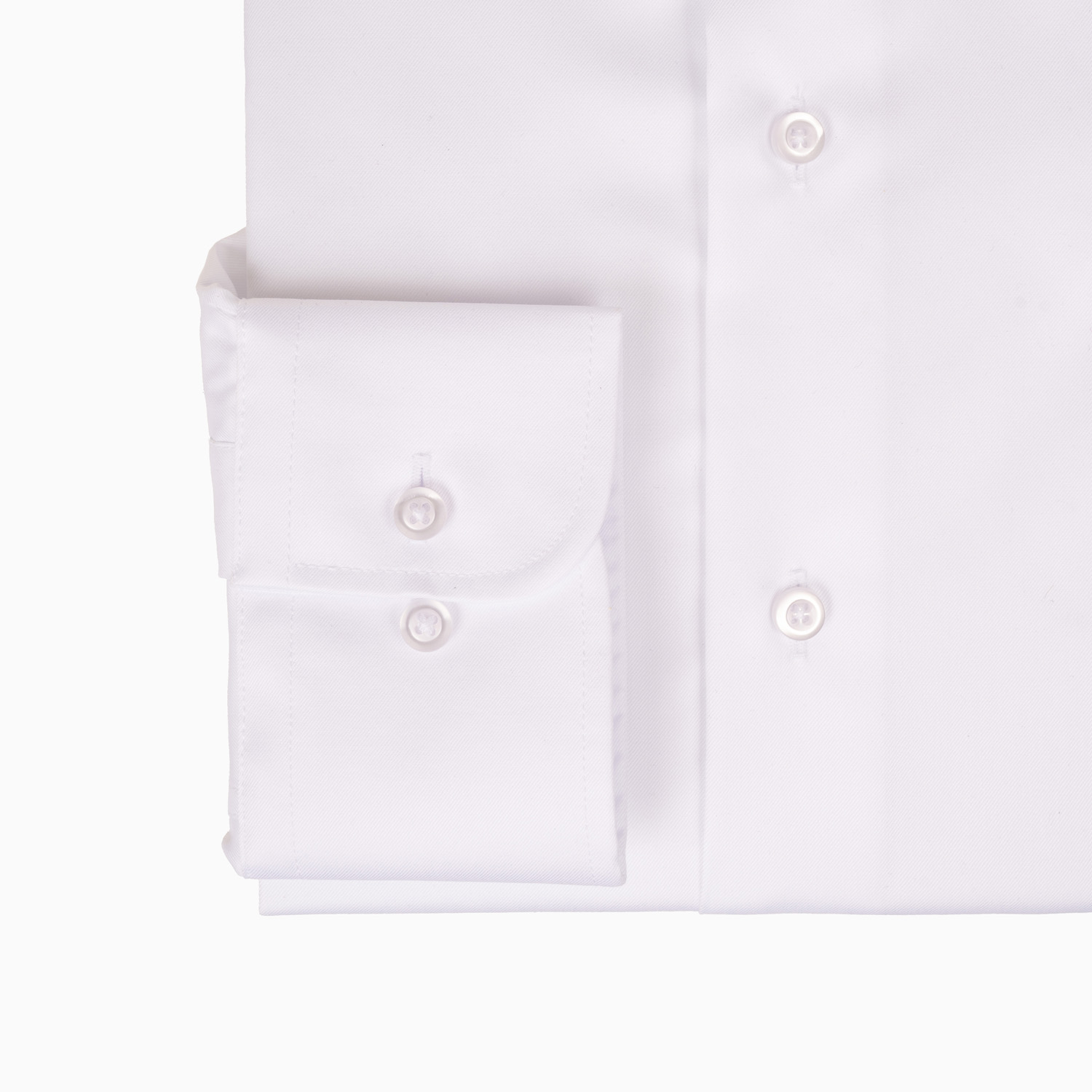 Business Hemd Weiß - 2x verlängerte Ärmel - Extra Slim