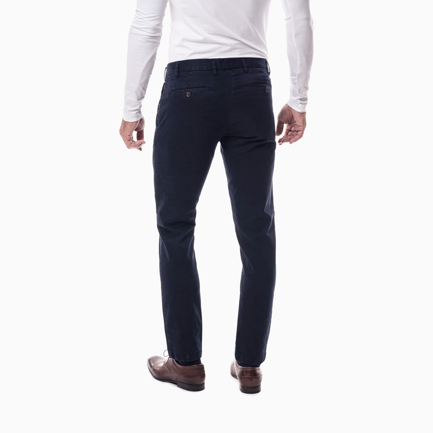 Chino Hose Dunkelblau - Slim Fit