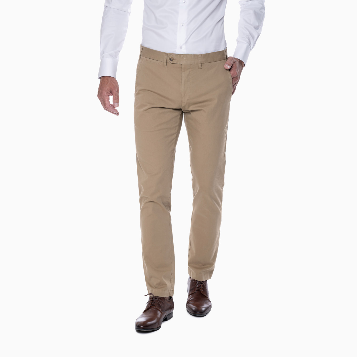 Chino Hose Camel - Slim Fit