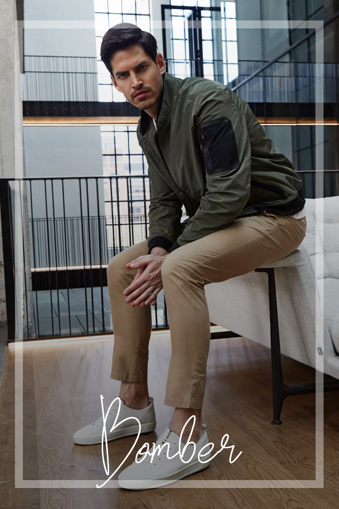 OZETA Herren Mode neue Kollektion Bomber OZETA Herren Mode neue Kollektion Bomber