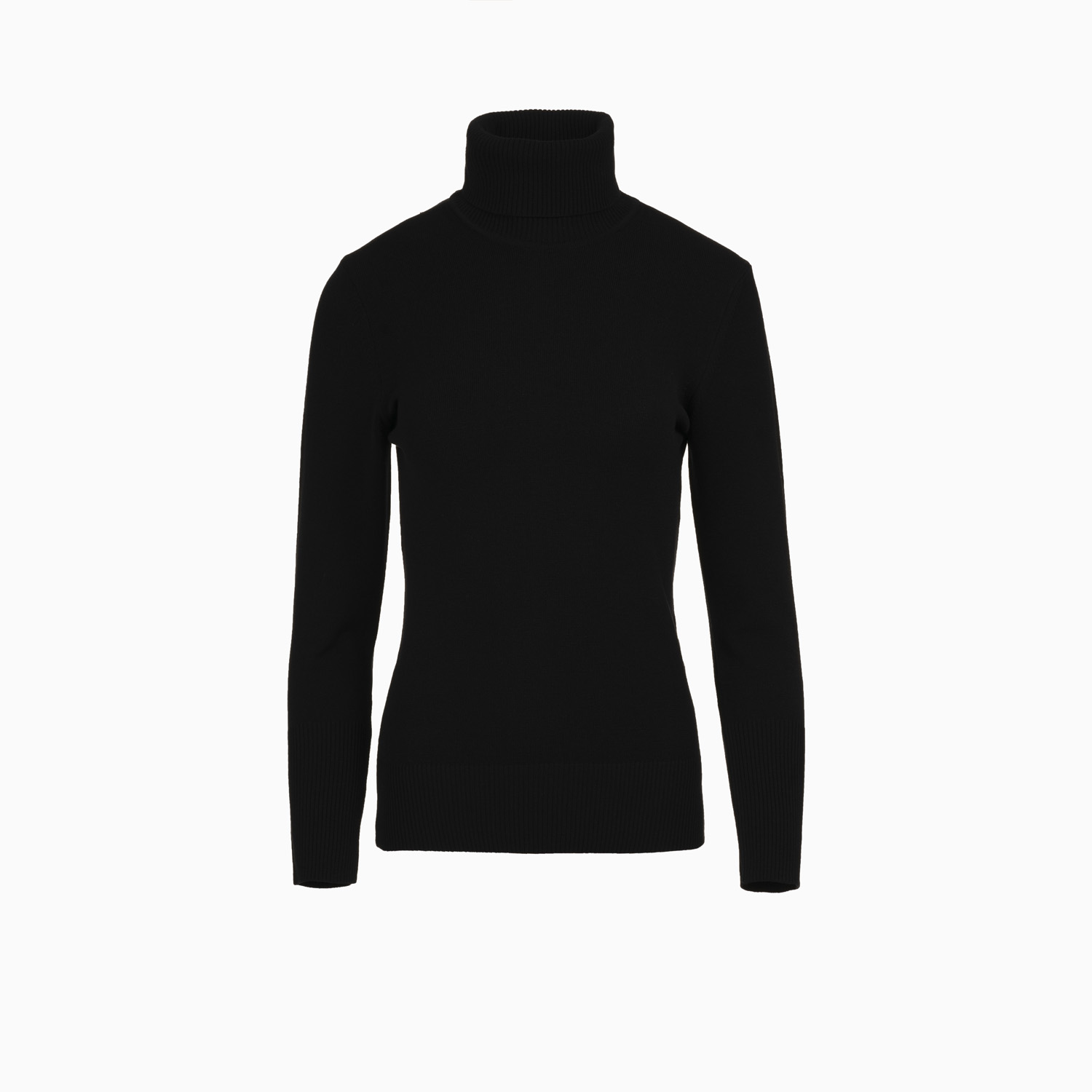 Rollkragenpullover Schwarz