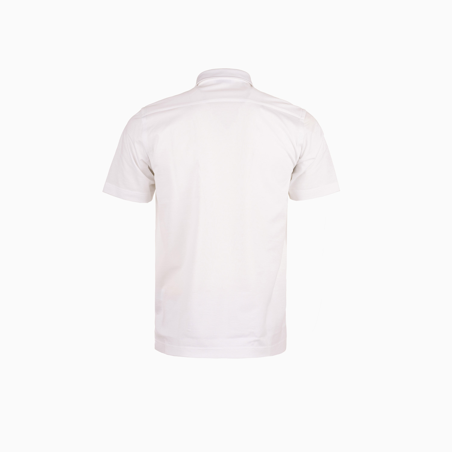 Poloshirt Weiß – Baumwoll-Piqué