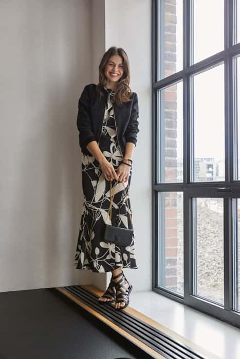 Kleid Print Muster Frühjahr Sommer 2022 OZETA Kleid Print Muster Frühjahr Sommer 2022 OZETA