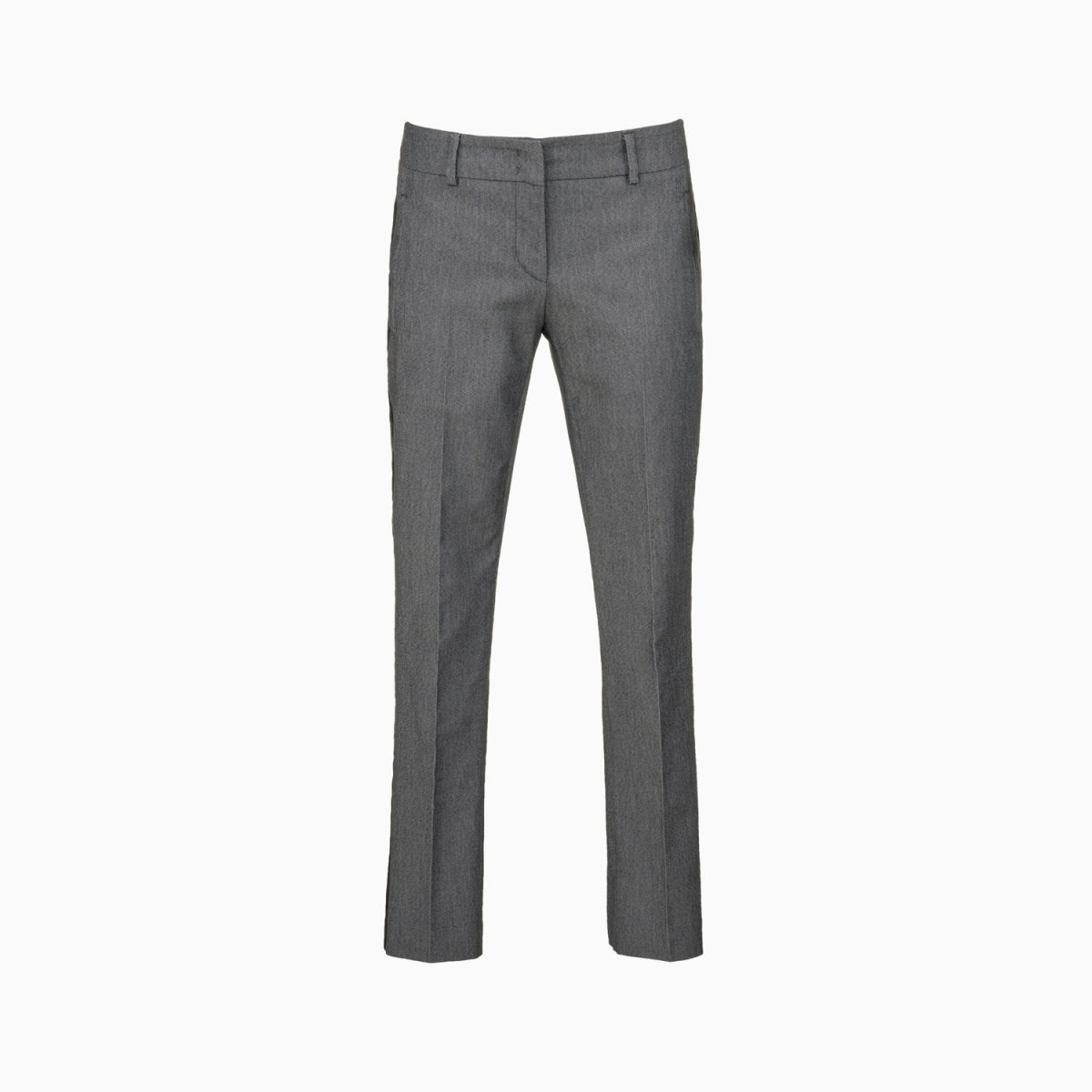 Smoking-Hose Grau mit Denim-Struktur - Slim Fit - MIX & MATCH