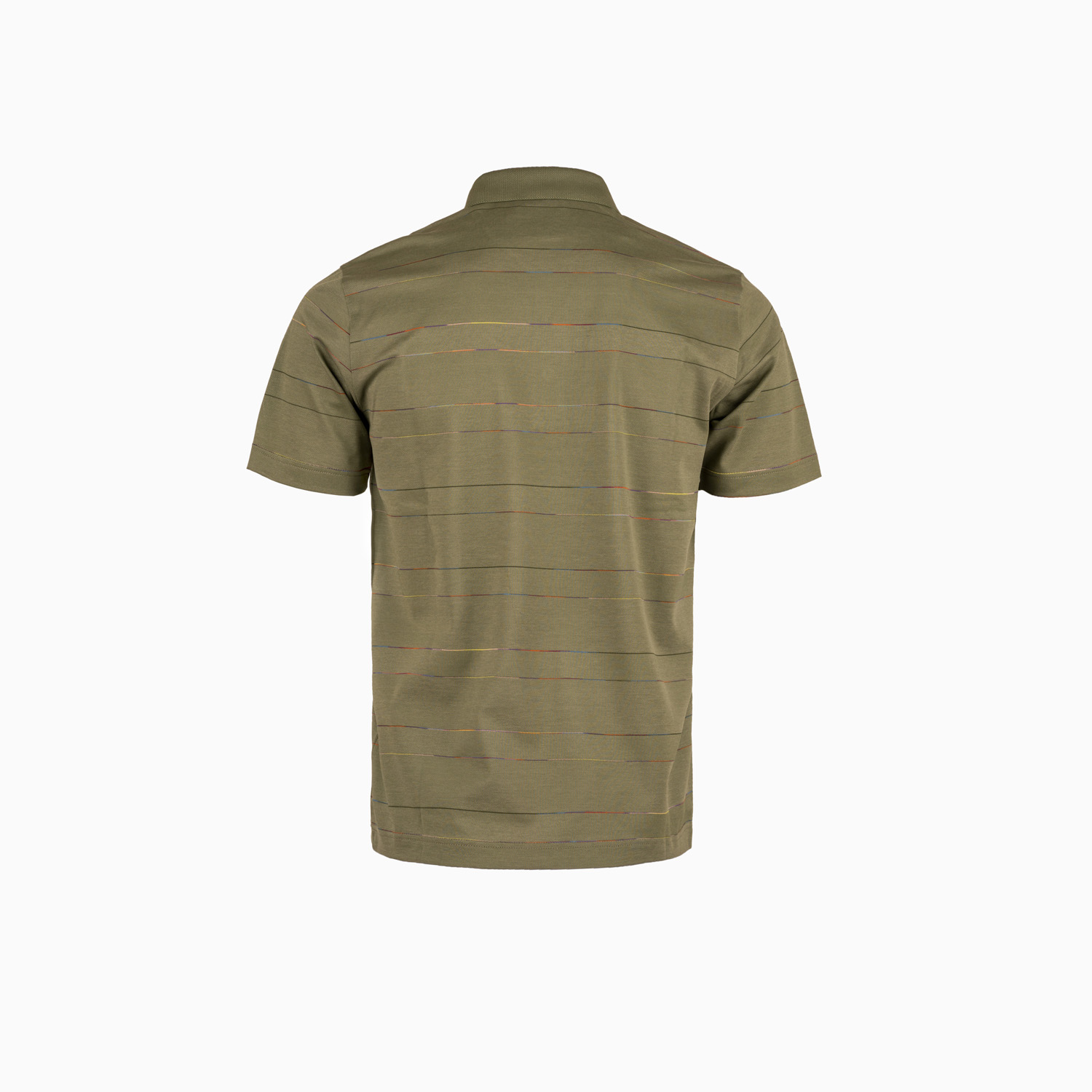 Polo-Shirt Grün – Baumwoll-Jacquard